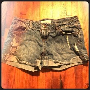 Jean shorts